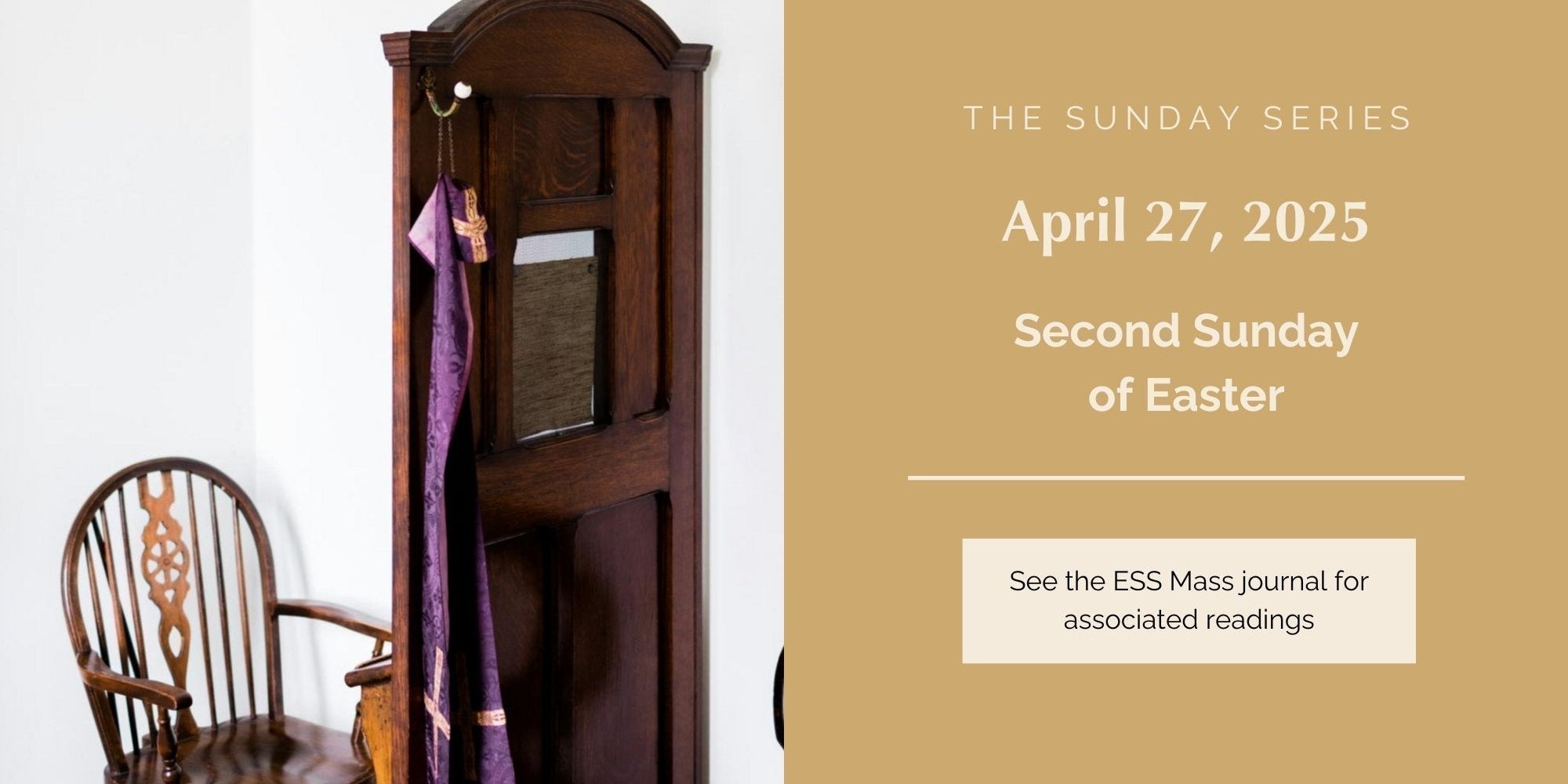 April 27, 2025: Second Sunday of Easter (Sunday of Divine Mercy)