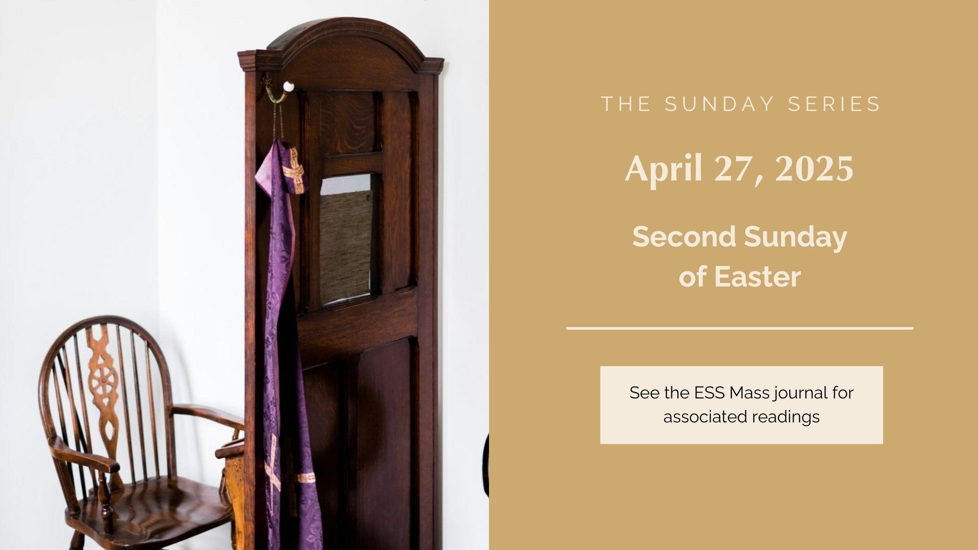 April 27, 2025: Second Sunday of Easter (Sunday of Divine Mercy)