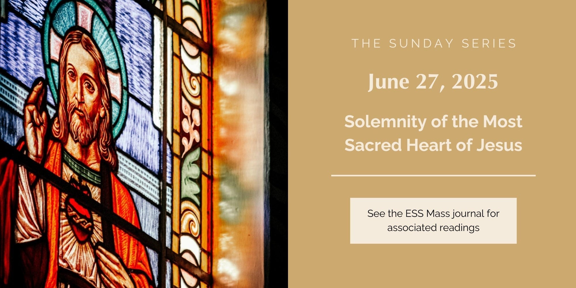 June 27, 2025: Solemnity of the Most Sacred Heart of Jesus