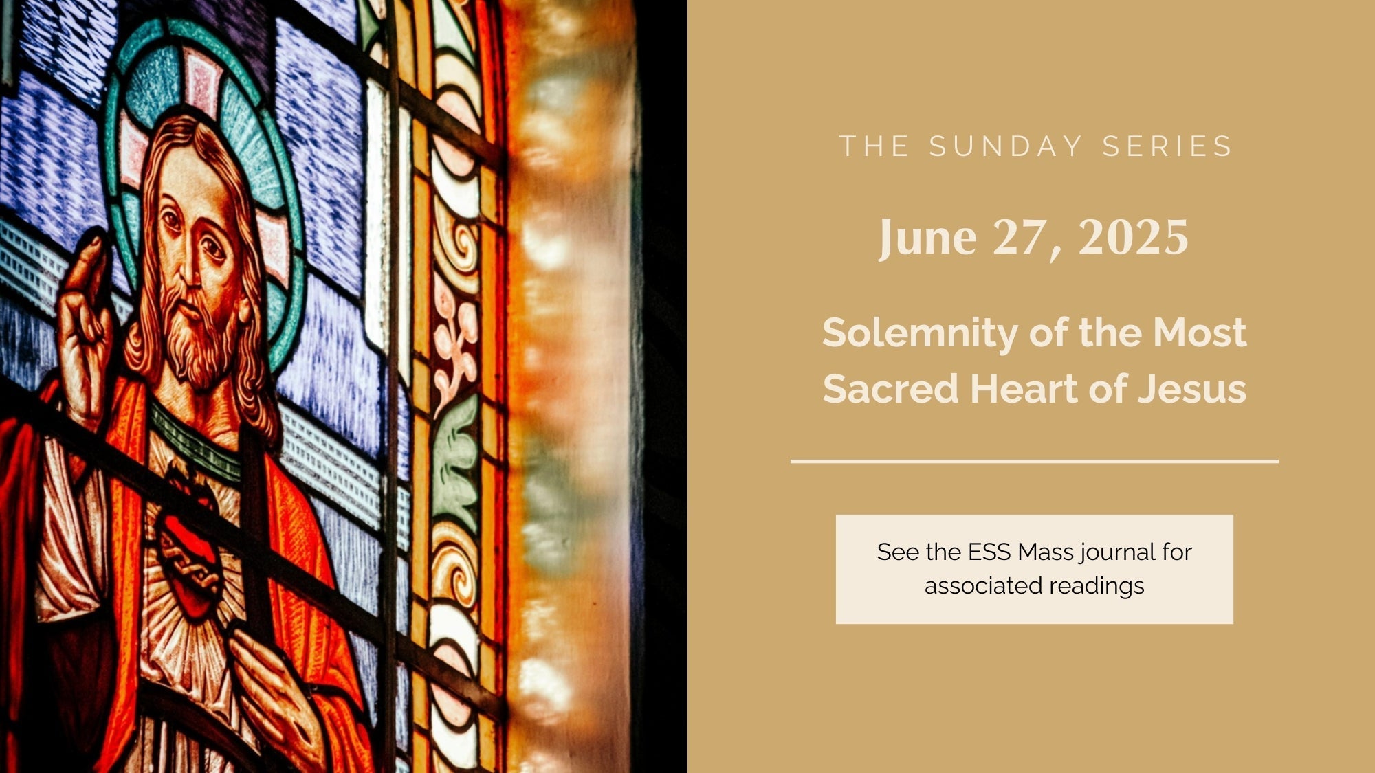 June 27, 2025: Solemnity of the Most Sacred Heart of Jesus