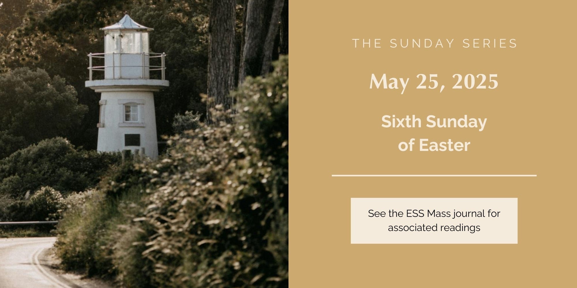 May 25, 2025: Sixth Sunday of Easter