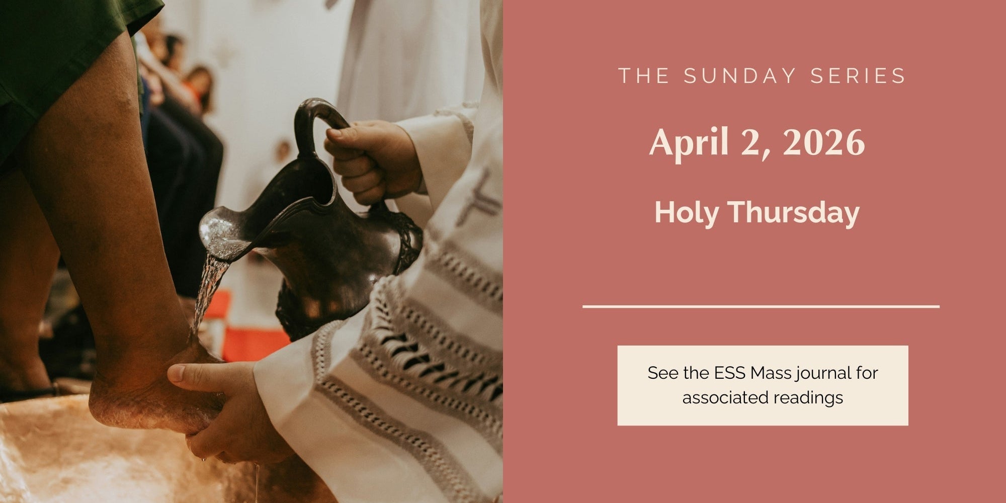 April 2, 2026: Holy Thursday