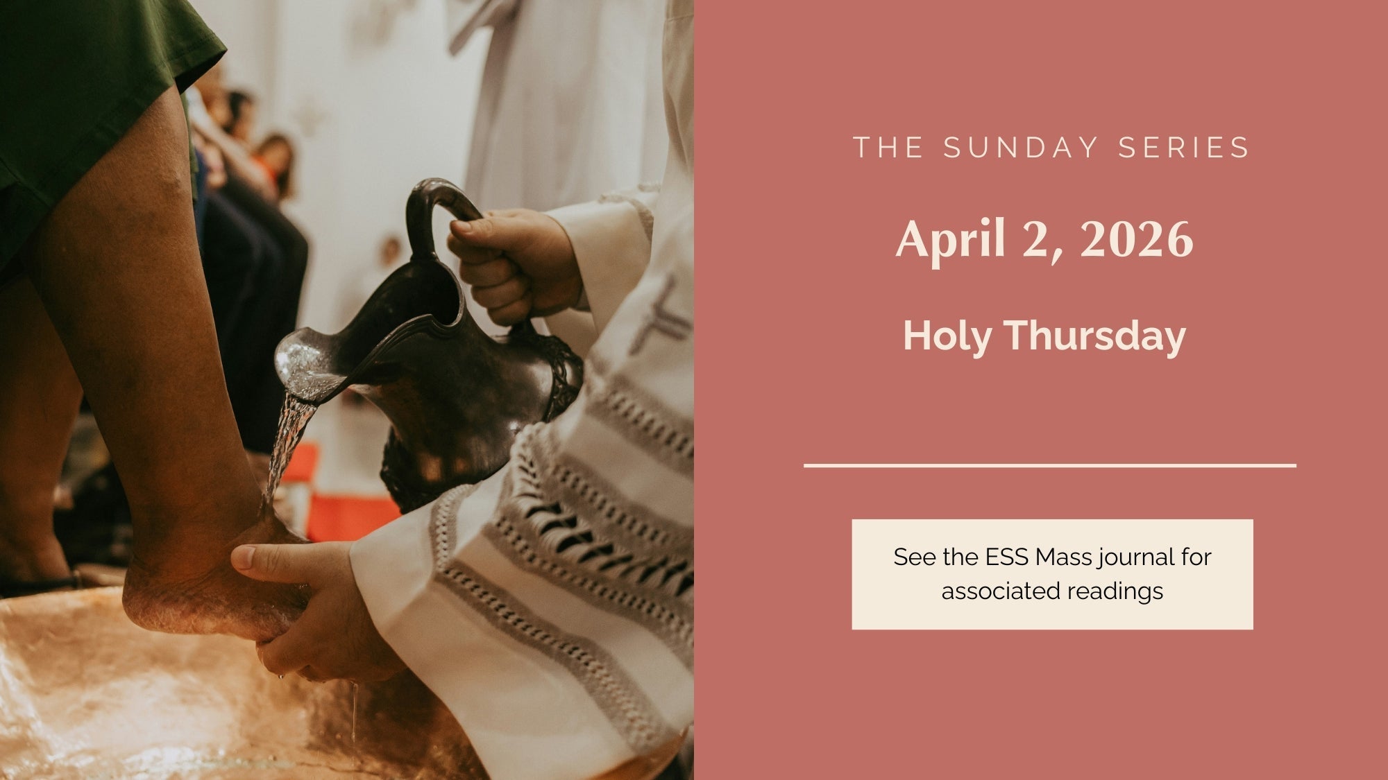 April 2, 2026: Holy Thursday