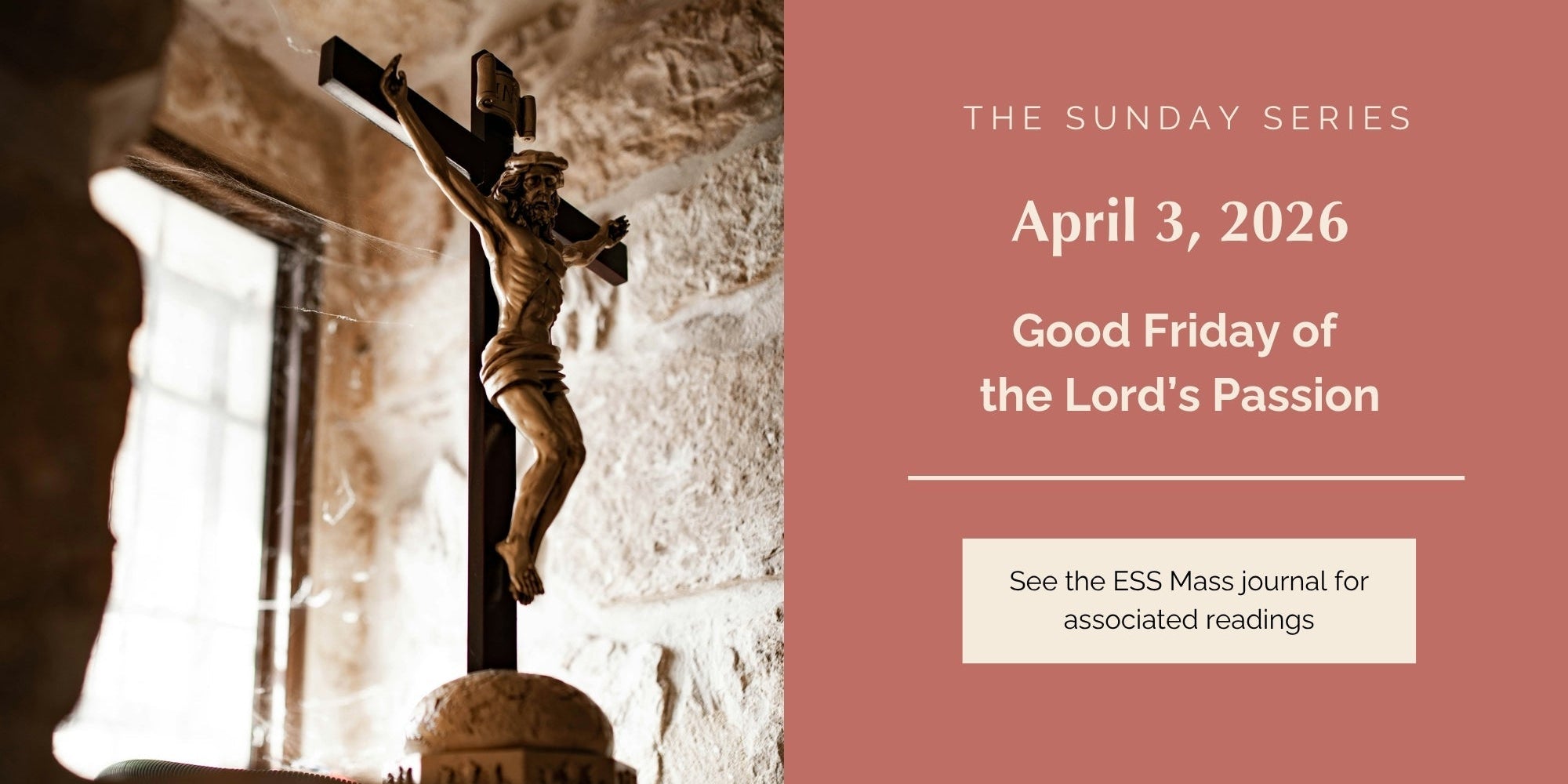 April 3, 2026: Good Friday of the Lord’s Passion