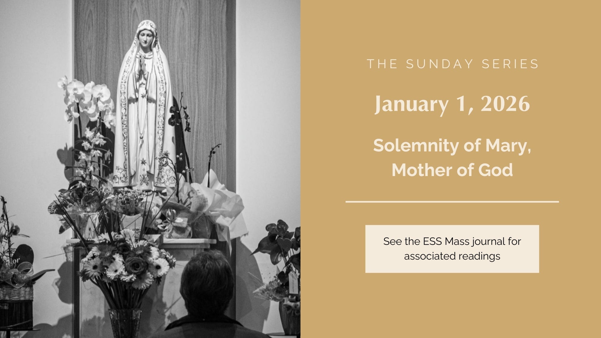 January 1, 2026: Solemnity of Mary, Mother of God