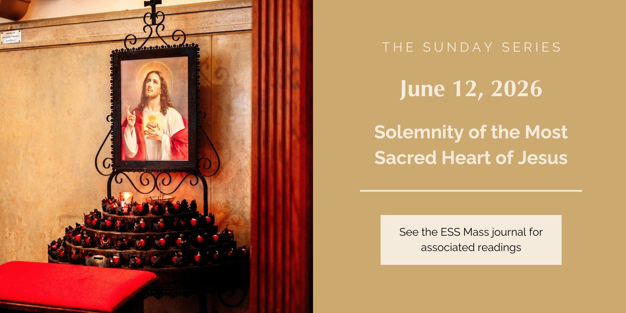 June 12, 2026: Solemnity of the Most Sacred Heart of Jesus