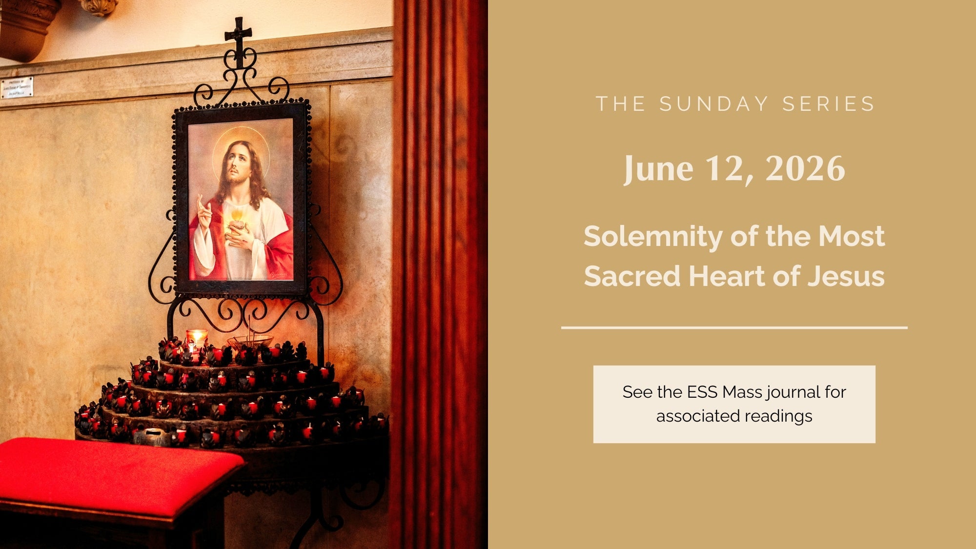 June 12, 2026: Solemnity of the Most Sacred Heart of Jesus