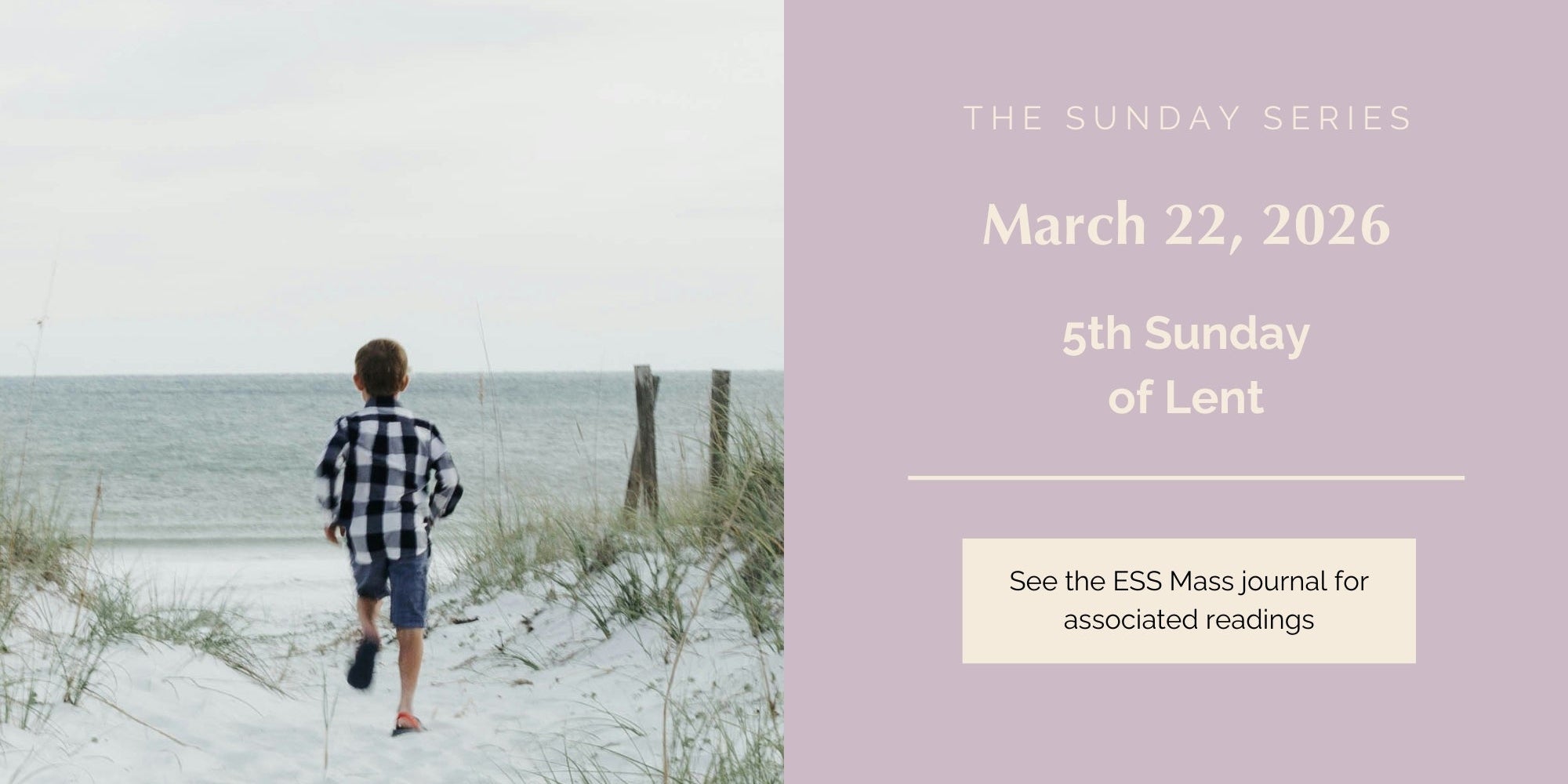 March 22, 2026: Fifth Sunday of Lent