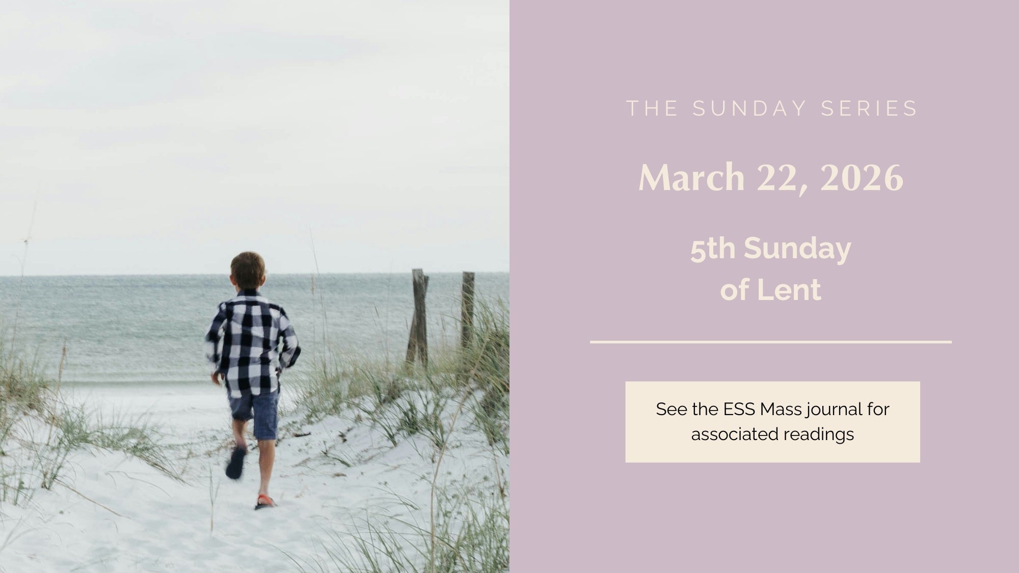 March 22, 2026: Fifth Sunday of Lent