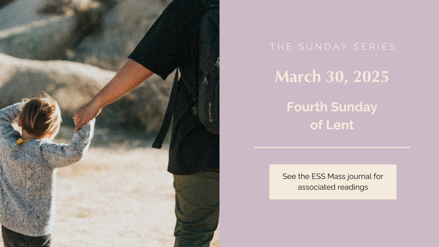 March 30, 2025: Fourth Sunday in Lent
