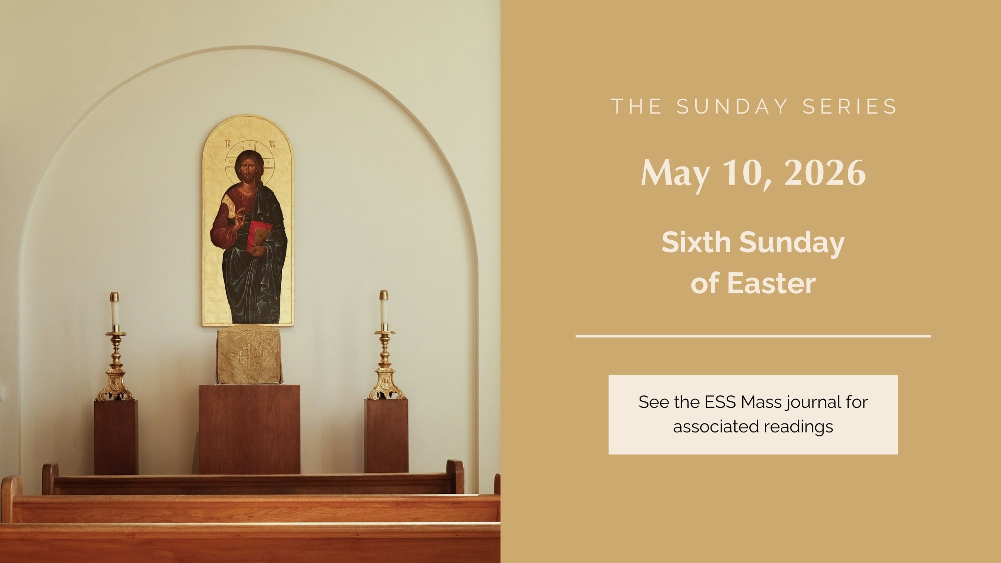 May 10, 2026: Sixth Sunday of Easter