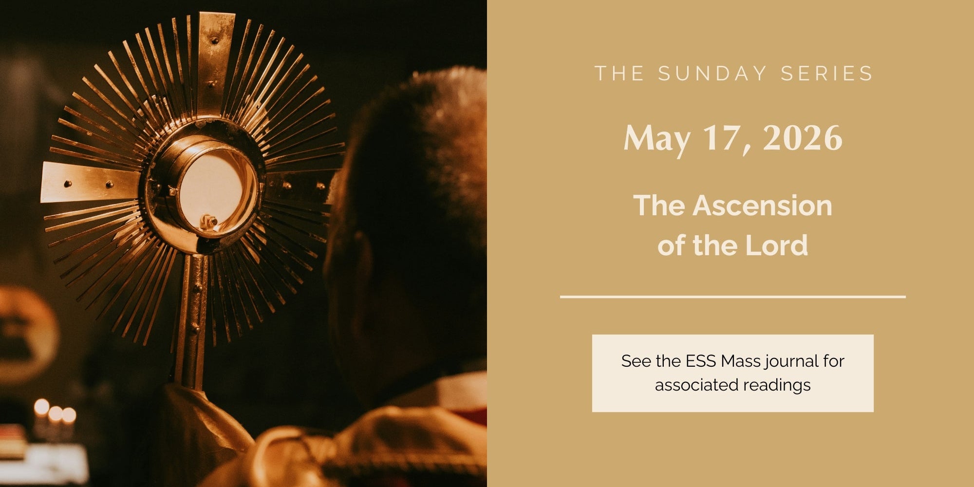 May 17, 2026: The Ascension of the Lord