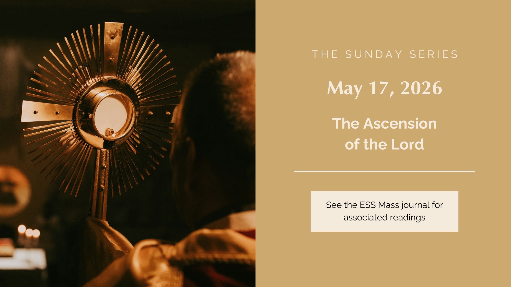 May 17, 2026: The Ascension of the Lord