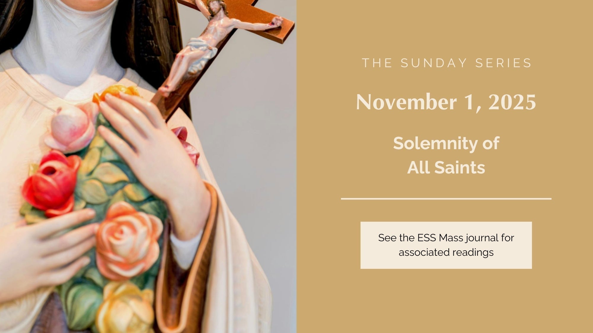 November 1, 2025: Solemnity of All Saints