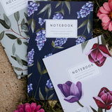 Set of 3 Recycled Paper Notebooks